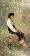 Nicolae Grigorescu Spring oil painting on canvas